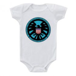 Детский бодик Логотип Щита - PrintSalon