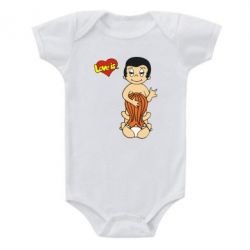 Детский бодик Love is... Sex :) - PrintSalon