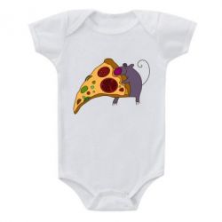 Детский бодик Love Pizza 2