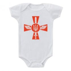 Дитячий бодік Меч, крила та герб - PrintSalon