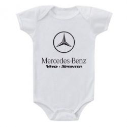 Детский бодик Mercedes Benz