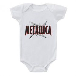Детский бодик Metallica Logo - PrintSalon