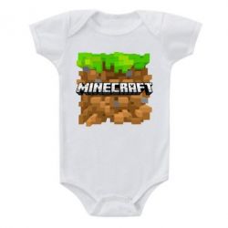 Дитячий бодік Minecraft Main Logo - PrintSalon