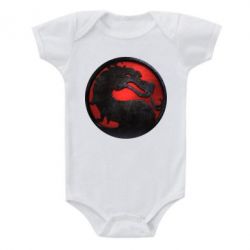 Дитячий бодік Mortal Kombat Logo - PrintSalon