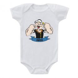 Дитячий бодік Моряк Папай - PrintSalon