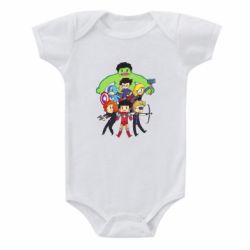 Детский бодик Мститети в сборе - PrintSalon