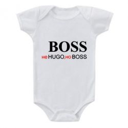 Детский бодик Не Hugo, но Boss - PrintSalon