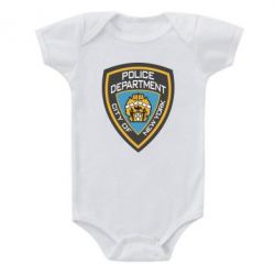 Детский бодик New York Police Department - PrintSalon
