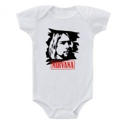 Детский бодик Nirvana Kurt Cobian - PrintSalon