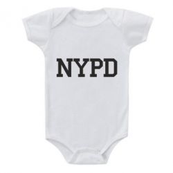 Детский бодик NYPD - PrintSalon