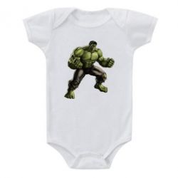 Детский бодик Очень злой Халк - PrintSalon