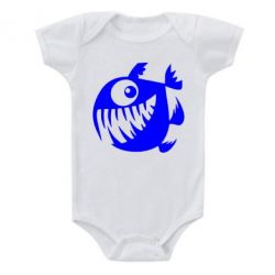 Детский бодик Пиранья - PrintSalon