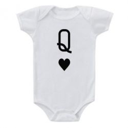 Детский бодик Playing Cards Queen - PrintSalon