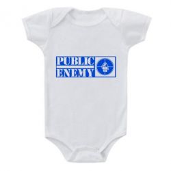 Детский бодик Public Enemy-PrintSalon Детский бодик Public Enemy