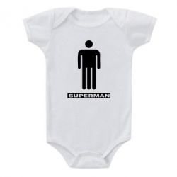 Детский бодик Sex superman - PrintSalon