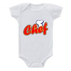 Детский бодик Шеф-повар - PrintSalon