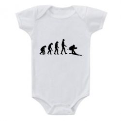 Детский бодик Ski evolution - PrintSalon