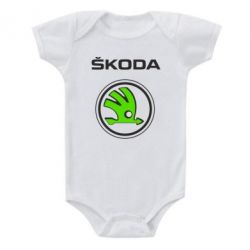 Детский бодик Skoda Bird - PrintSalon