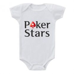 Детский бодик Stars of Poker - PrintSalon