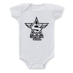 Дитячий бодік Super Girl