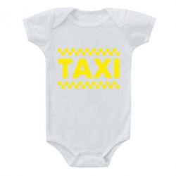 Детский бодик TAXI - PrintSalon