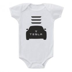 Детский бодик Tesla Car - PrintSalon