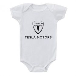 Детский бодик Tesla Motors - PrintSalon