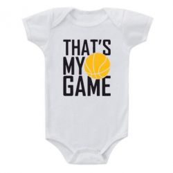 Дитячий бодік that's My Game - PrintSalon