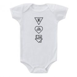 Детский бодик THE NBHD Logotype - PrintSalon