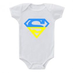 Детский бодик Український Superman - PrintSalon