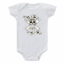 Детский бодик Vape to live-PrintSalon Детский бодик Vape to live