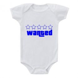 Детский бодик Wanted - PrintSalon