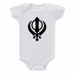 Детский бодик White Khanda - PrintSalon