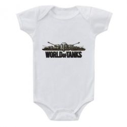Детский бодик World Of Tanks 3D Logo - PrintSalon