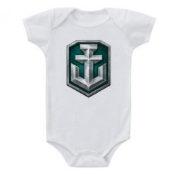 Дитячий бодік World of Warships Main Logo - PrintSalon