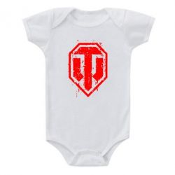 Детский бодик WOT Logo - PrintSalon