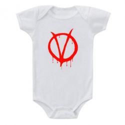 Детский бодик Знак Вендетты - PrintSalon