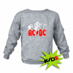 Детский свитшот AC DC - PrintSalon