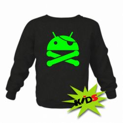 Детский свитшот Android Pirate - PrintSalon