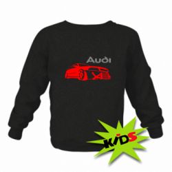 Детский свитшот Audi Turbo - PrintSalon