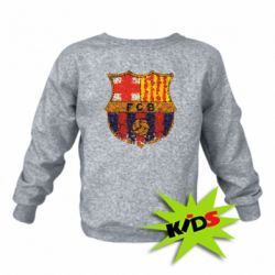 Детский свитшот Barcelona Paint - PrintSalon