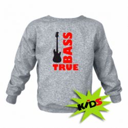 Дитячий світшот Бас-True - PrintSalon