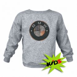 Детский свитшот BMW Steel Logo - PrintSalon