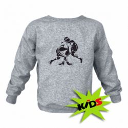 Детский свитшот Борцы сражаются - PrintSalon