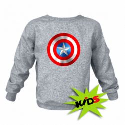 Детский свитшот Captain America 3D Shield - PrintSalon