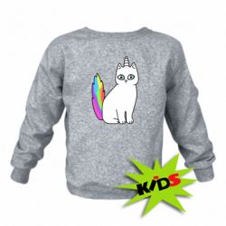 Детский свитшот Cat Unicorn - PrintSalon