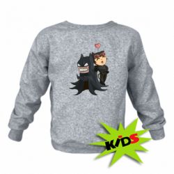 Детский свитшот Catwoman and Angry Batman - PrintSalon