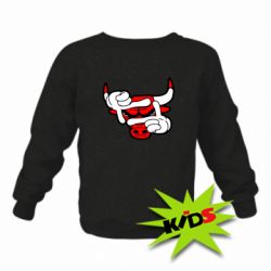 Детский свитшот Chicago Bulls бык - PrintSalon