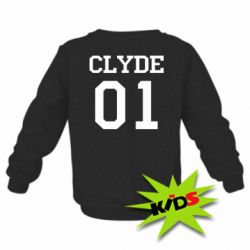 Детский свитшот Clyde 01 - PrintSalon