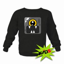 Детский свитшот Cute black boss - PrintSalon